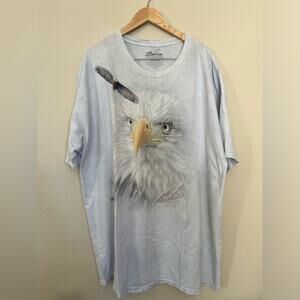 The Mountain 2016 Eagle Tie dye T shirt Sz 4XL Made in the USA